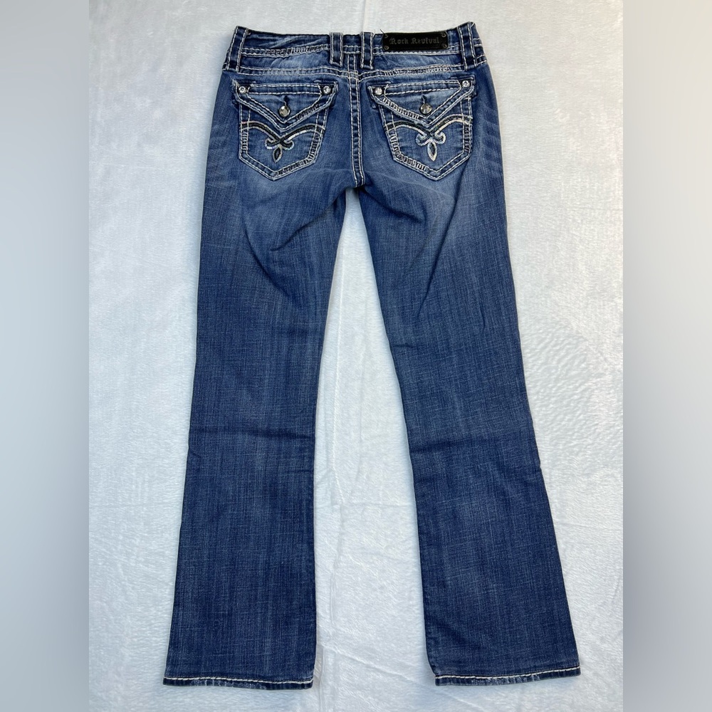 Rock Revival Luna Easy Boot Jeans Size 26